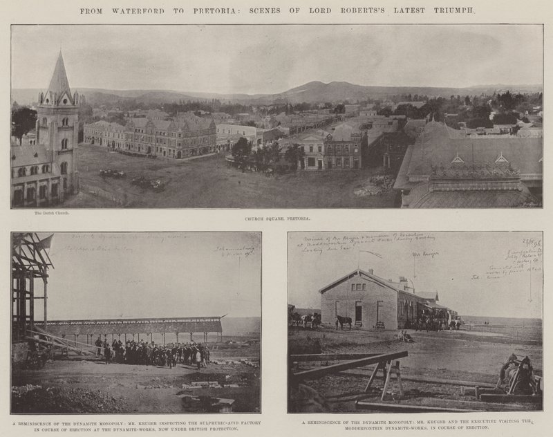 Da Waterford a Pretoria, scene dell