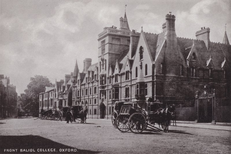 Facciata del Balliol College, Oxford da English Photographer