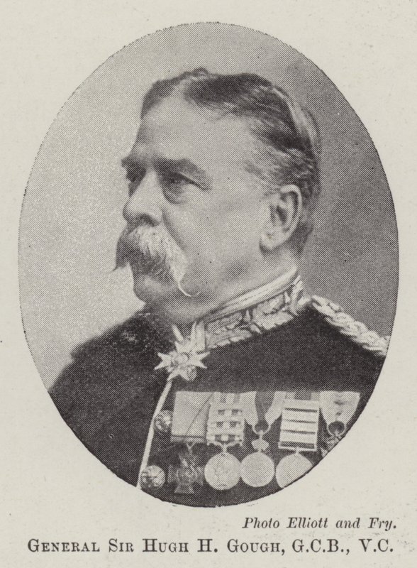 Il generale Sir Hugh H Gough, GCB, VC da English Photographer
