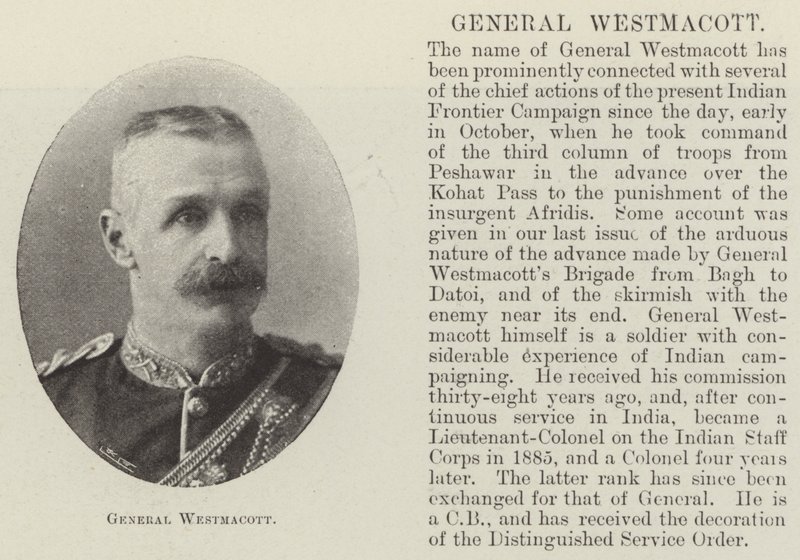 Generale Westmacott da English Photographer