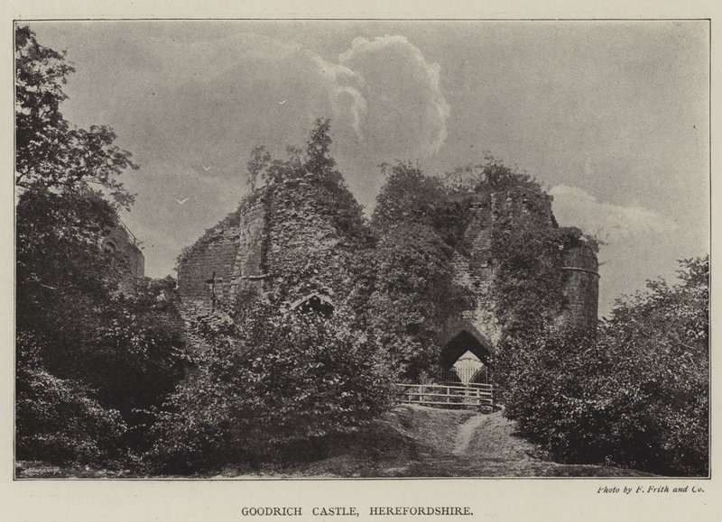 Castello di Goodrich, Herefordshire da English Photographer