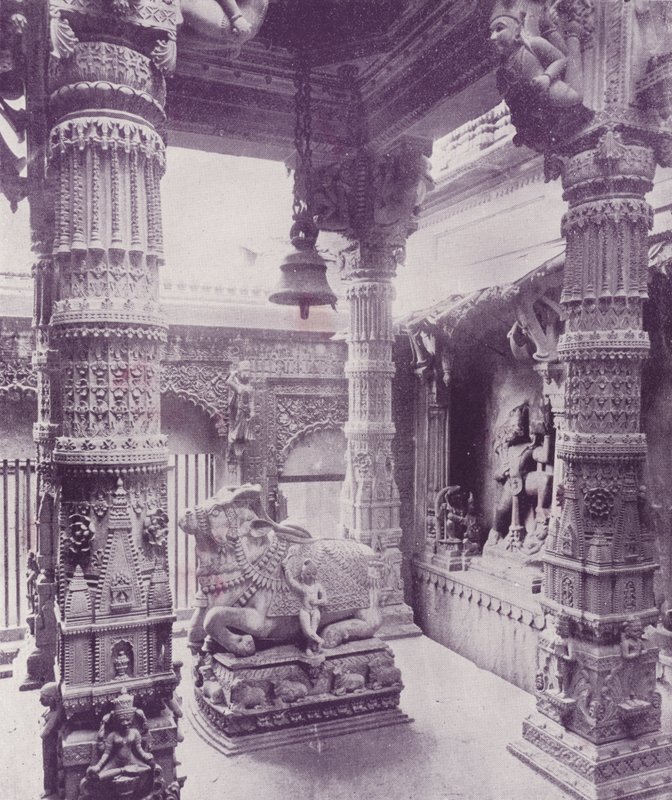 Tempio di Gosain, Benares da English Photographer