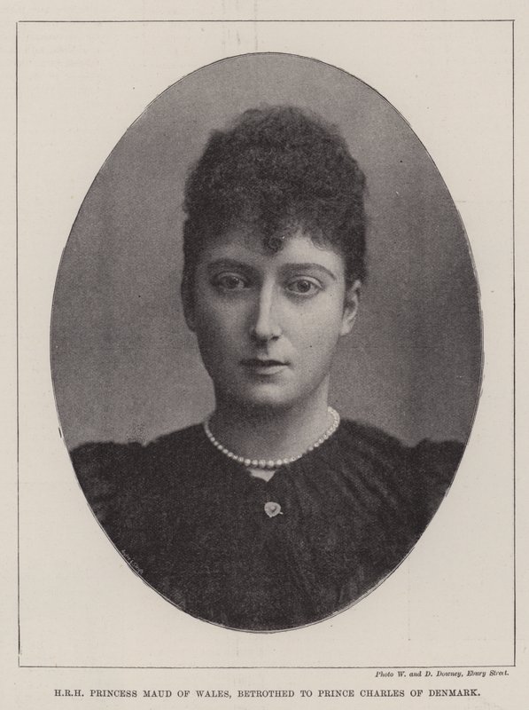 SAR Principessa Maud del Galles, promessa sposa al Principe Carlo di Danimarca da English Photographer