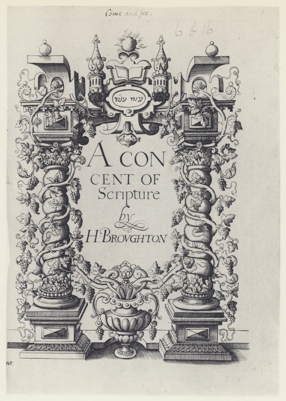 H Broughton, Un Concerto di Scritture, G Simson e W White 1590 da English Photographer