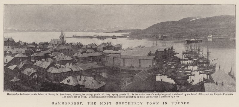 Hammerfest, la città più settentrionale d
