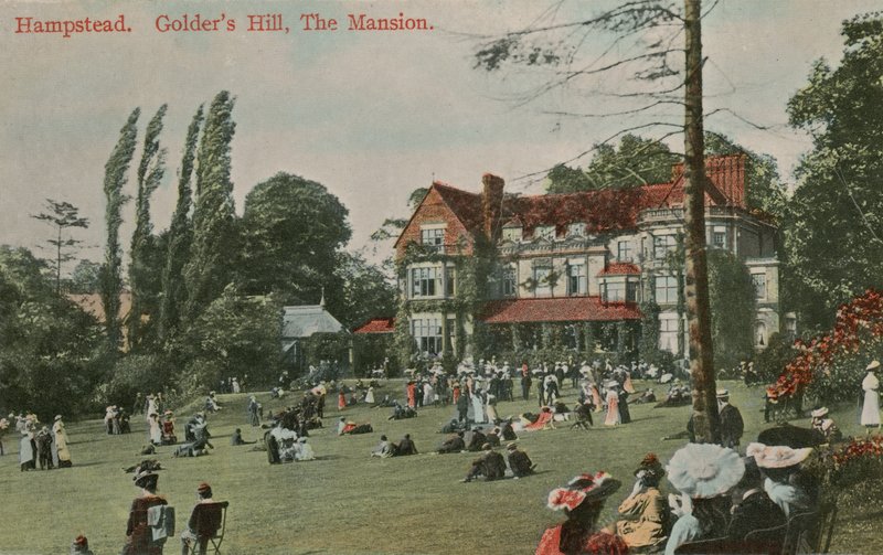 Hampstead, Golders Hill, La Villa da English Photographer