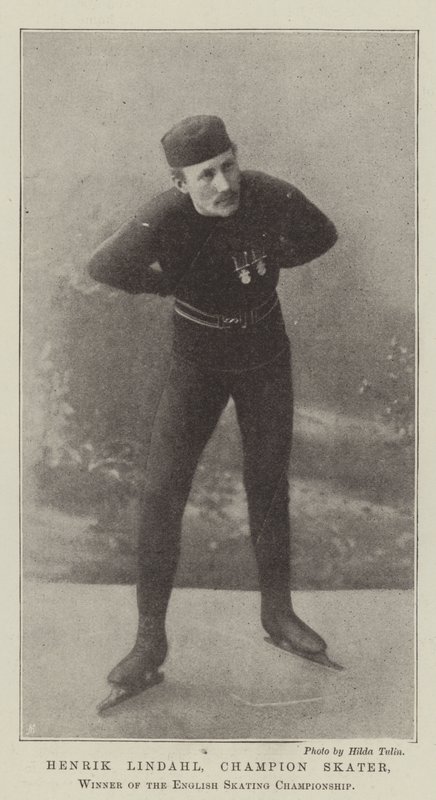 Henrik Lindahl, campione di pattinaggio, vincitore del campionato inglese di pattinaggio da English Photographer