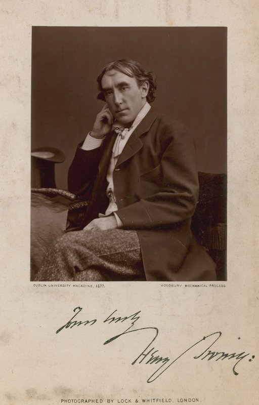 Henry Irving da English Photographer