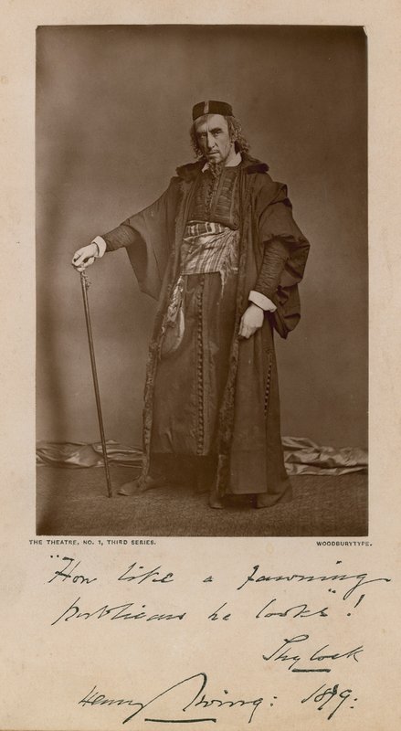Henry Irving da English Photographer