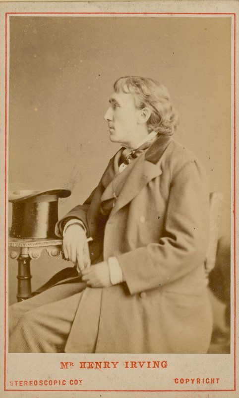 Henry Irving, attore da English Photographer