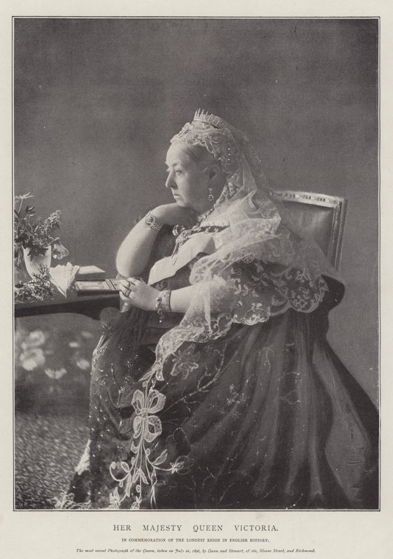 Sua Maestà la Regina Vittoria da English Photographer