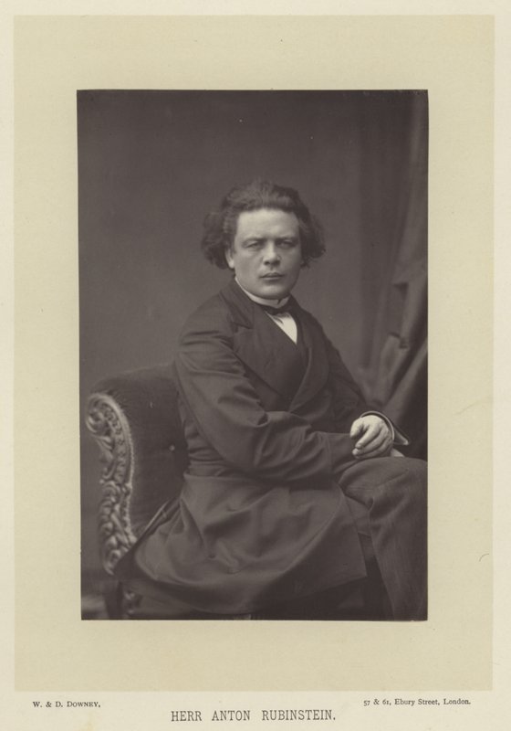 Herr Anton Rubinstein da English Photographer