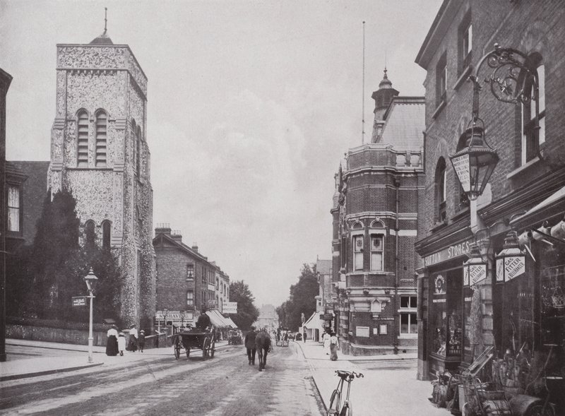 High Street, Sutton da English Photographer