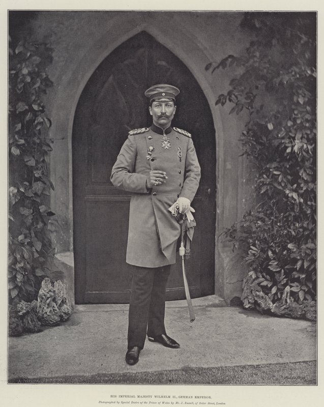 Sua Maestà Imperiale Guglielmo II, Imperatore tedesco da English Photographer