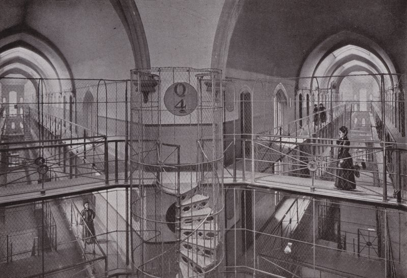 Holloway Gaol, vista interna da English Photographer