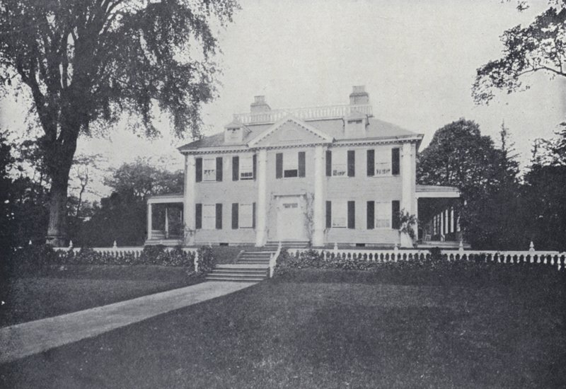 Casa di Henry Wadsworth Longfellow, Cambridge, Massachusetts da English Photographer
