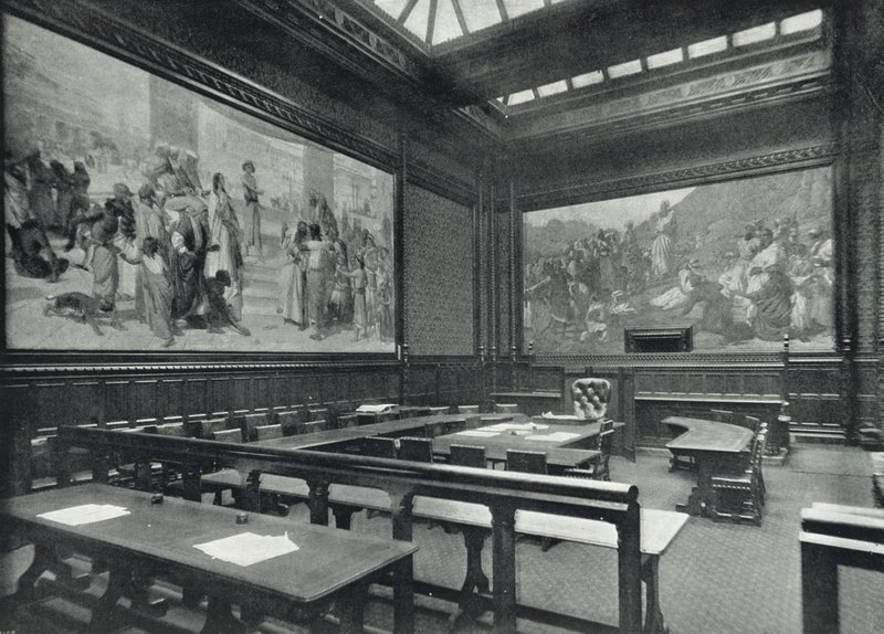 Palazzo del Parlamento, la Sala di Mosè, Camera dei Lord da English Photographer