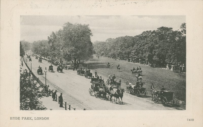 Hyde Park, Londra da English Photographer