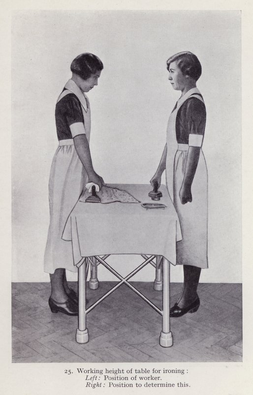 Illustrazione per Postura nei Lavori Domestici da English Photographer