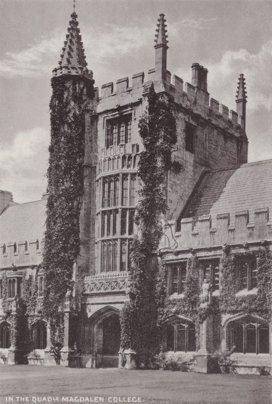 Nel Quadrilatero del Magdalen College da English Photographer