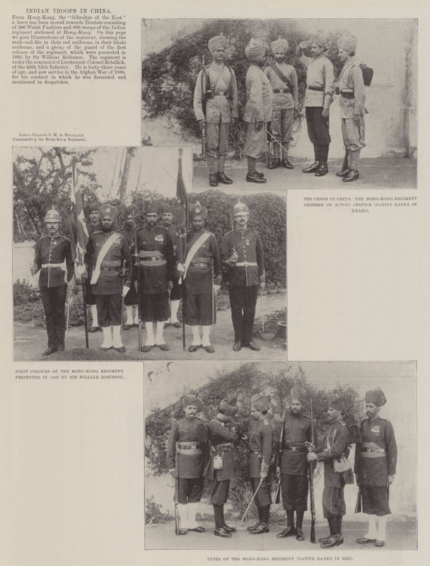 Truppe indiane in Cina da English Photographer