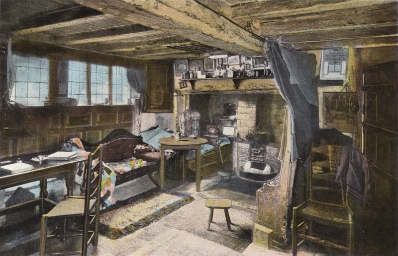 Interno del Cottage di Anne Hathaway da English Photographer
