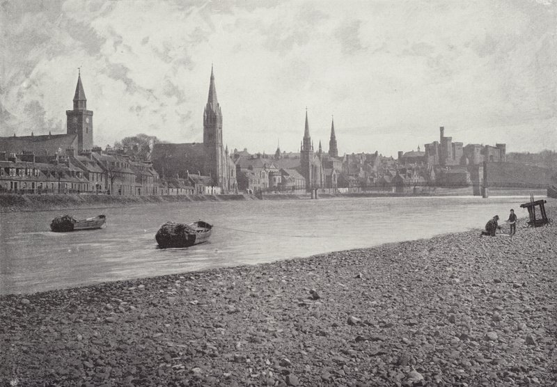 Inverness, dal Fiume da English Photographer