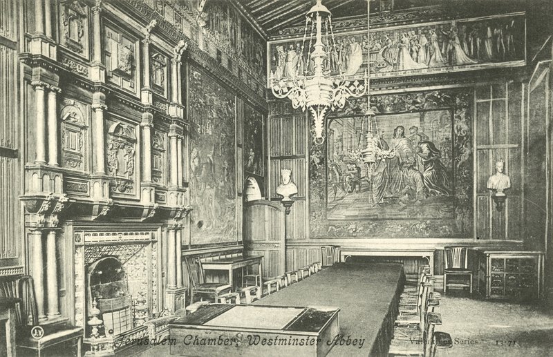 Jerusalem Chamber, Westminster Abbey da English Photographer