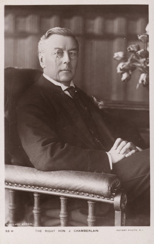 Joseph Chamberlain da English Photographer