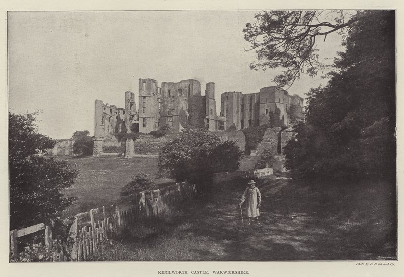 Castello di Kenilworth, Warwickshire da English Photographer