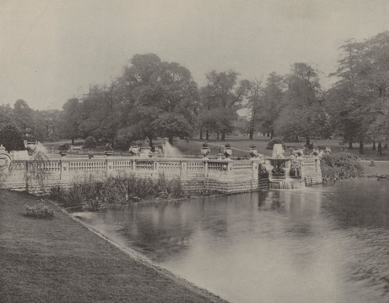 Giardini di Kensington (foto b/n) da English Photographer