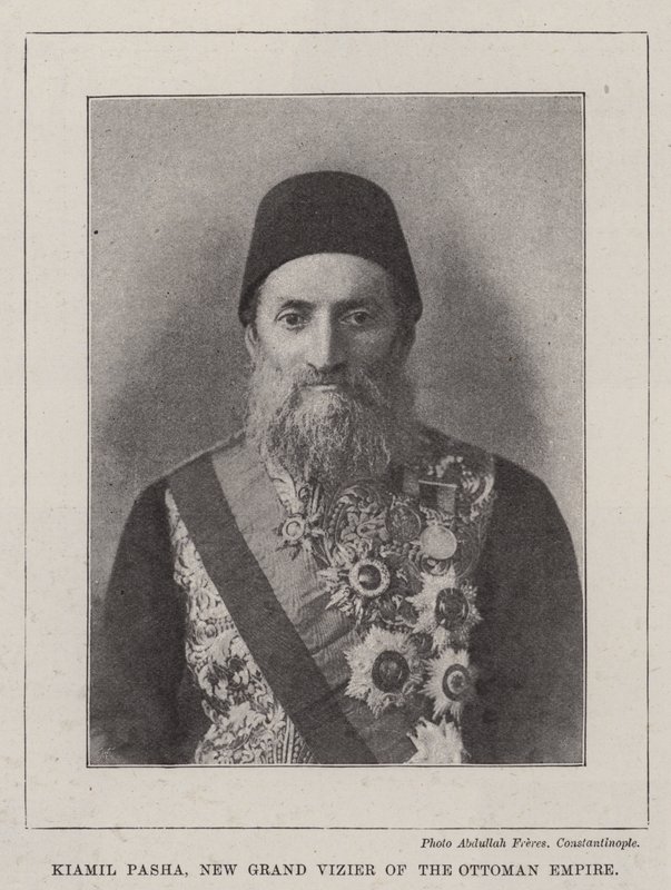 Kiamil Pasha, nuovo Gran Visir dell
