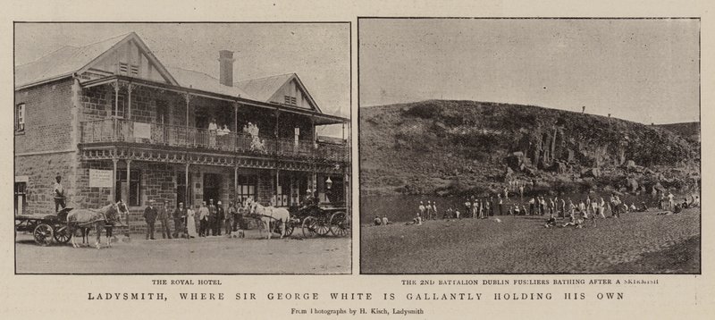 Ladysmith, dove Sir George White sta Difendendo Coraggiosamente la sua Posizione da English Photographer