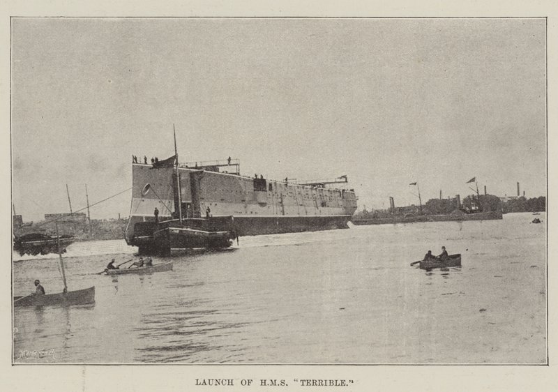 Varo della HMS Terrible da English Photographer