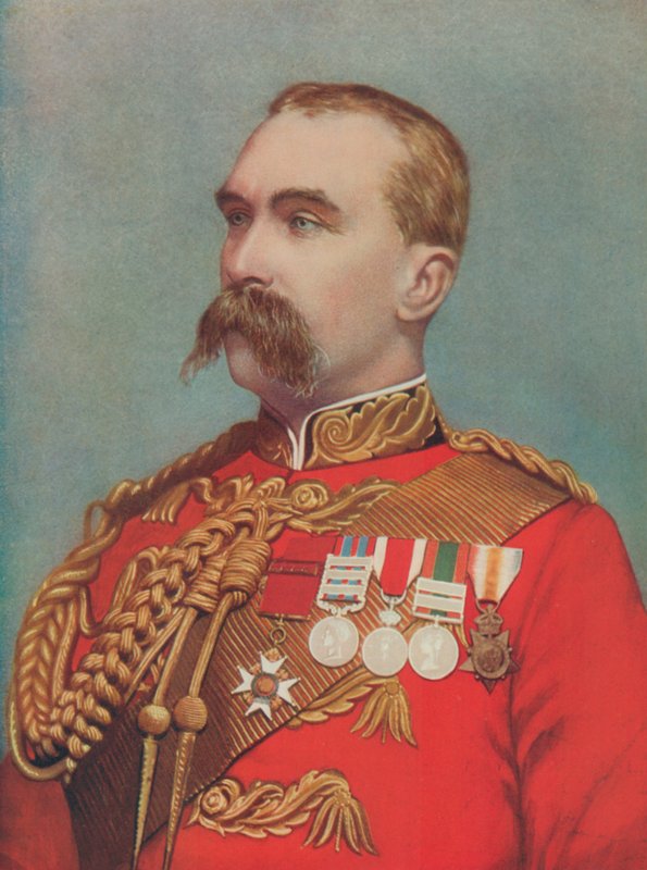 Generale di divisione Sir Alfred Gaselee. Comandante delle forze britanniche in Cina da English Photographer