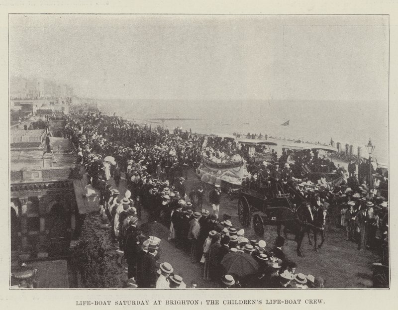 Life-Boat Saturday a Brighton, l