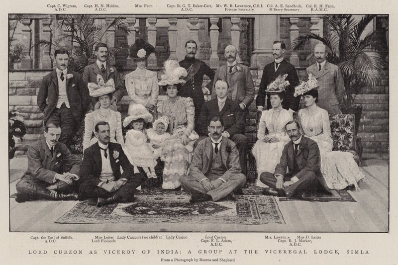 Lord Curzon come viceré dell