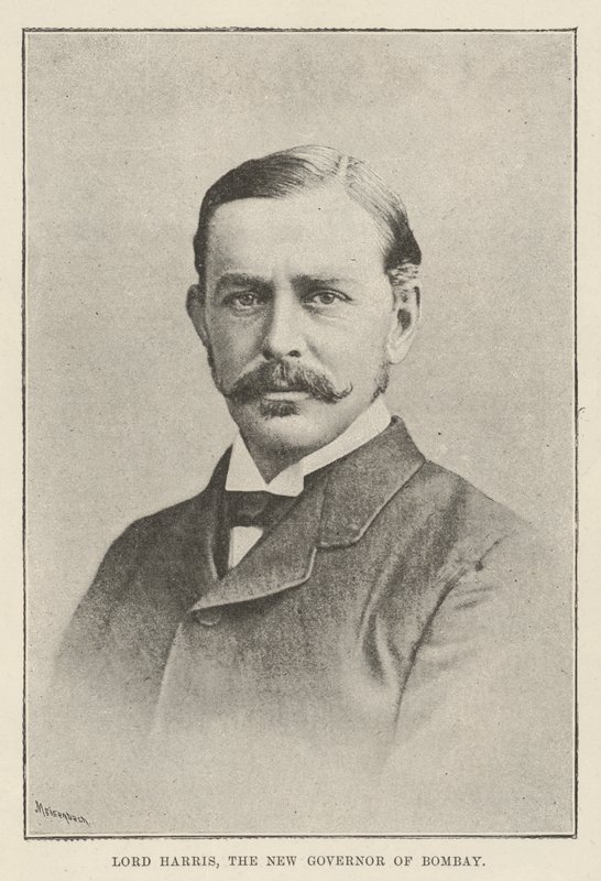 Lord Harris, il nuovo governatore di Bombay da English Photographer