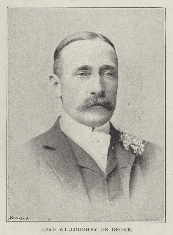 Lord Willoughby de Broke da English Photographer