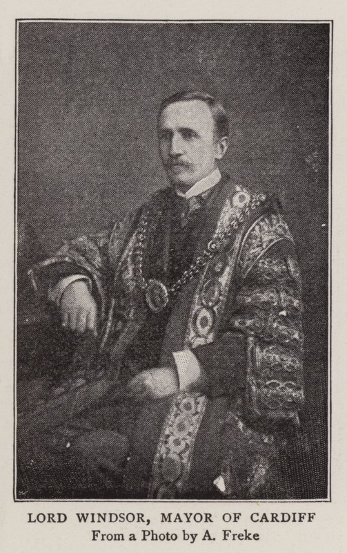 Lord Windsor, sindaco di Cardiff da English Photographer