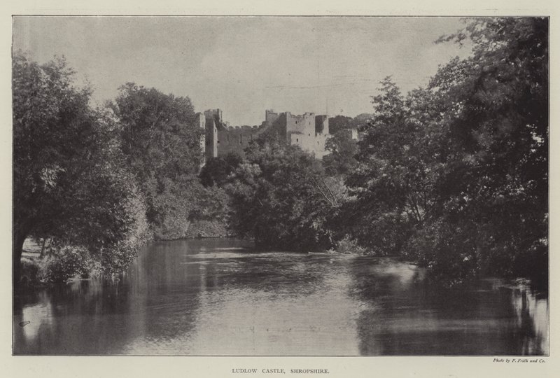 Castello di Ludlow, Shropshire da English Photographer