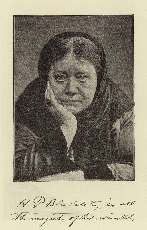 Madame Blavatsky da English Photographer