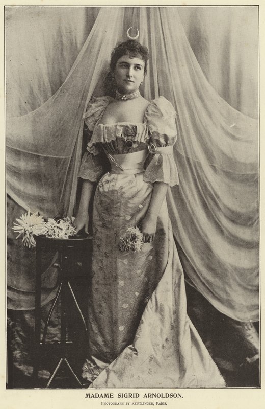Madame Sigrid Arnoldson da English Photographer
