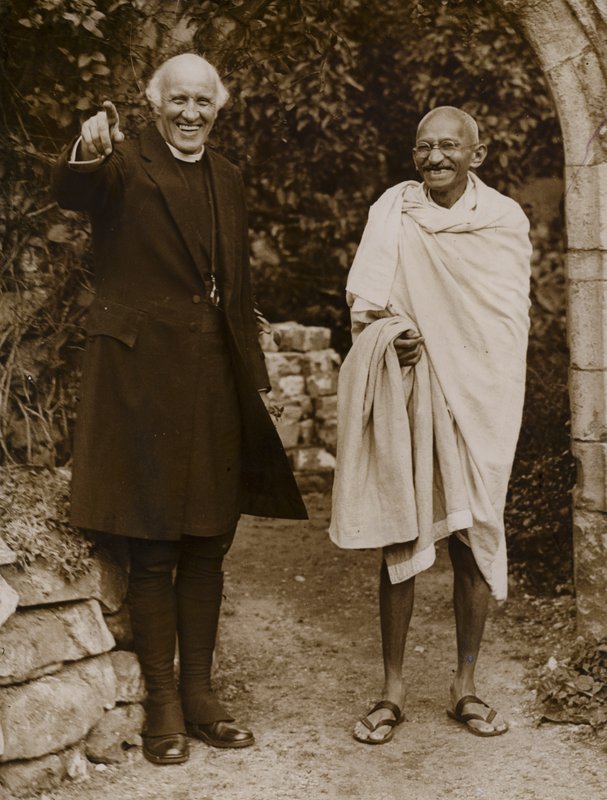 Mahatma Gandhi, leader indiano del movimento per l