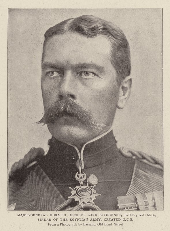 Maggior Generale Horatio Herbert Lord Kitchener, KCB, KCMG, Sirdar dell
