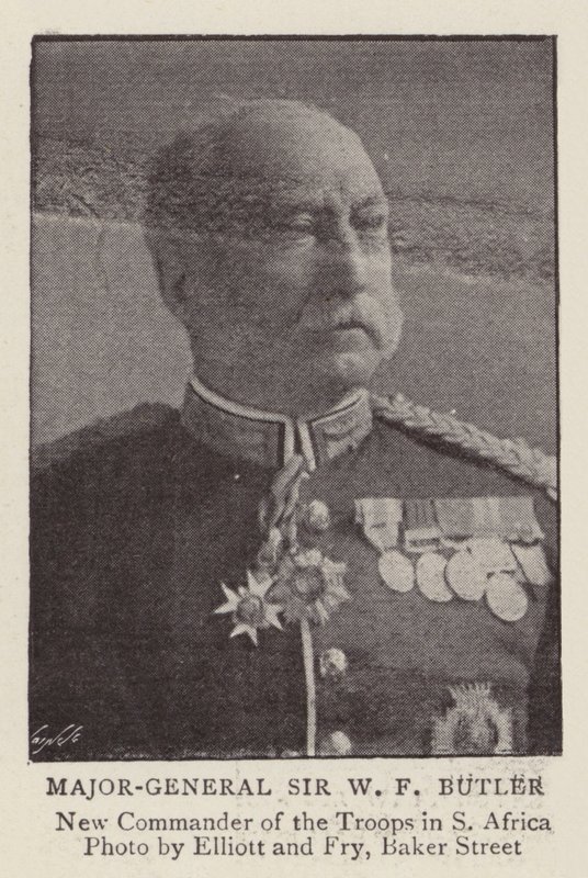 Maggior Generale Sir W F Butler da English Photographer