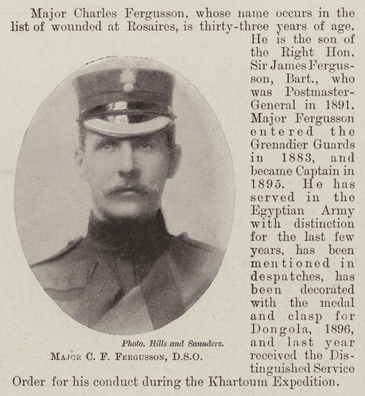 Maggiore C F Fergusson, DSO da English Photographer