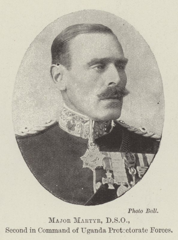 Maggiore Martyr, DSO, Secondo in Comando delle Forze del Protettorato dell