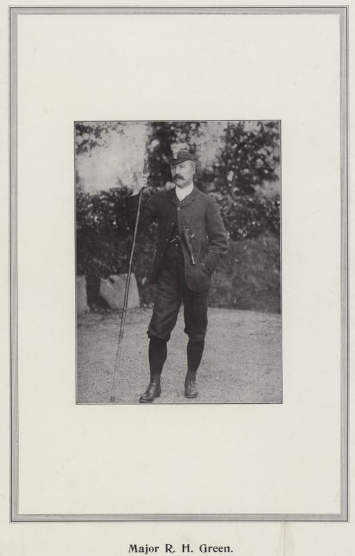 Maggiore R H Green da English Photographer