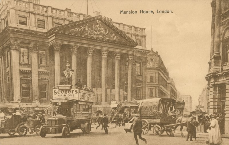 Mansion House, Londra da English Photographer